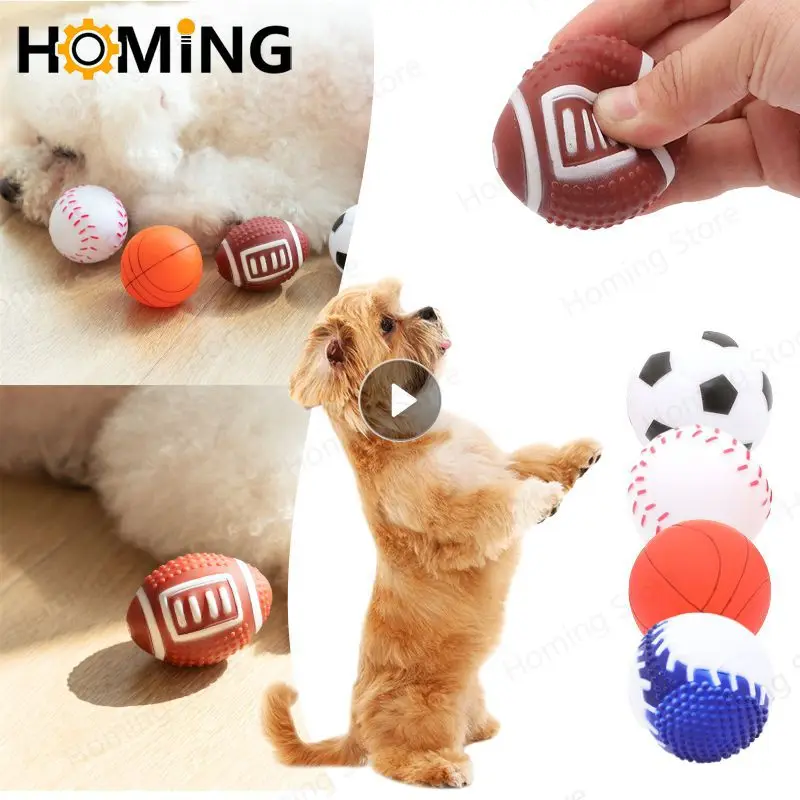 Pet Dog Ball Toys For Small Dogs Rubber Chew Puppy Toy Dog Stuff Dogs Toys Latex Basketball Soccer Tennis Rugby Pet Supplies
Pet Dog Ball Toys For Small Dogs Rubber Chew Puppy Toy Dog Stuff Dogs Toys Latex Basketball Soccer Tennis Rugby Pet Supplies