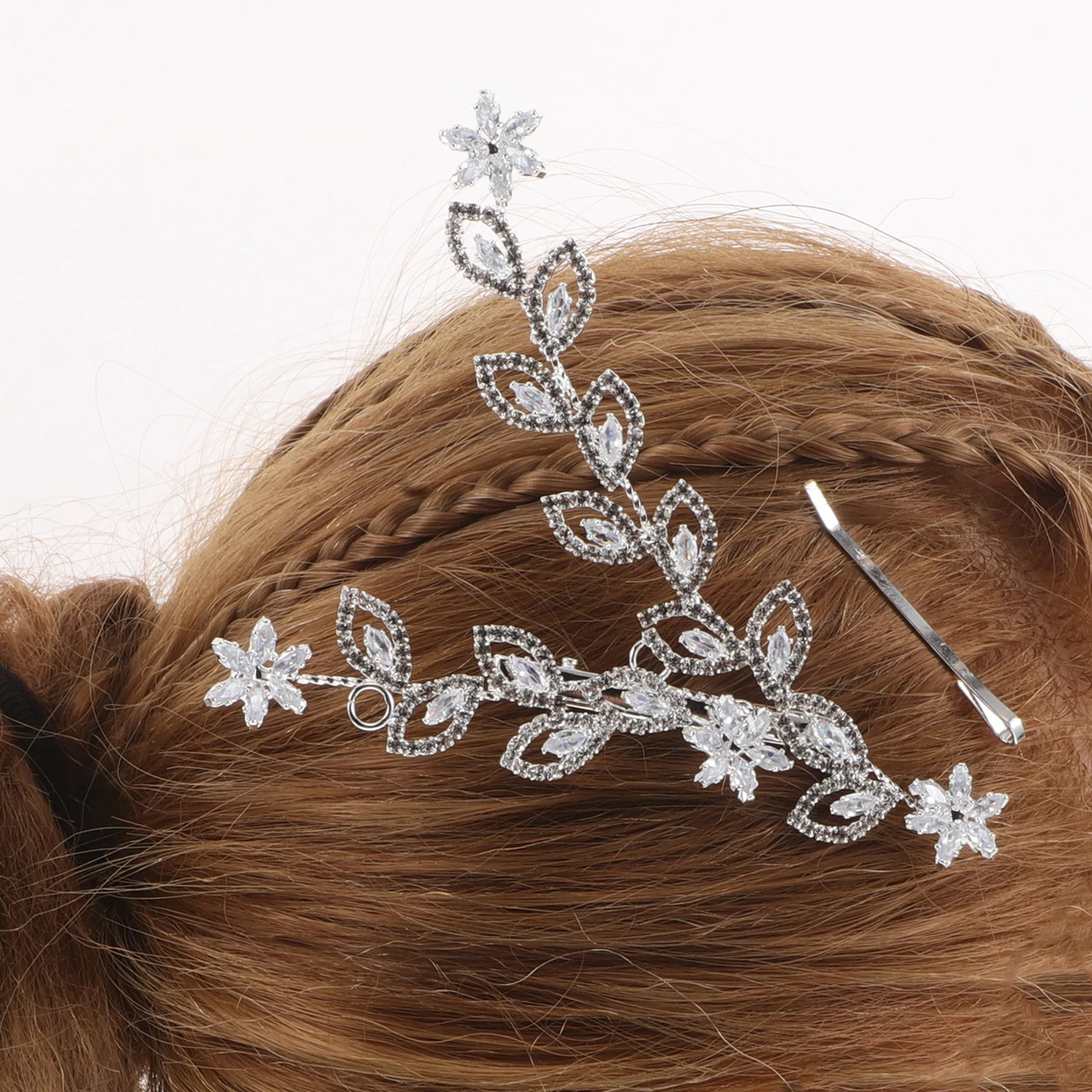 1 set 1 Set Rhinestone Leaf Pin Bridal Wedding Hairpiece Elegant Headpieces For Brides Hair Clips Women Bridal Hair Accessories
1 set 1 Set Rhinestone Leaf Pin Bridal Wedding Hairpiece Elegant Headpieces For Brides Hair Clips Women Bridal Hair Accessories