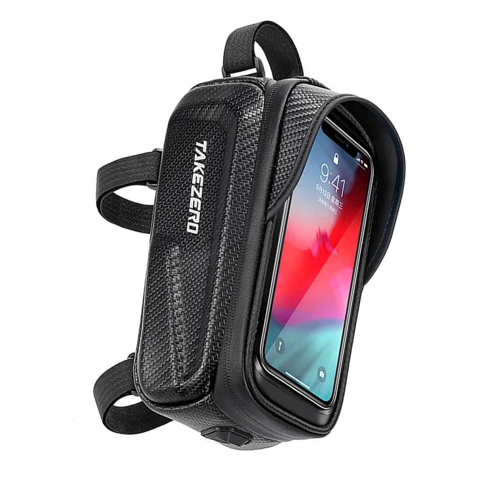 1L Bicycle Front Frame Bag Carrier Pack Waterproof Hard Shell Mountain Bike Top Tube Bag Reflective Pattern Cycling Accessories
1L Bicycle Front Frame Bag Carrier Pack Waterproof Hard Shell Mountain Bike Top Tube Bag Reflective Pattern Cycling Accessories