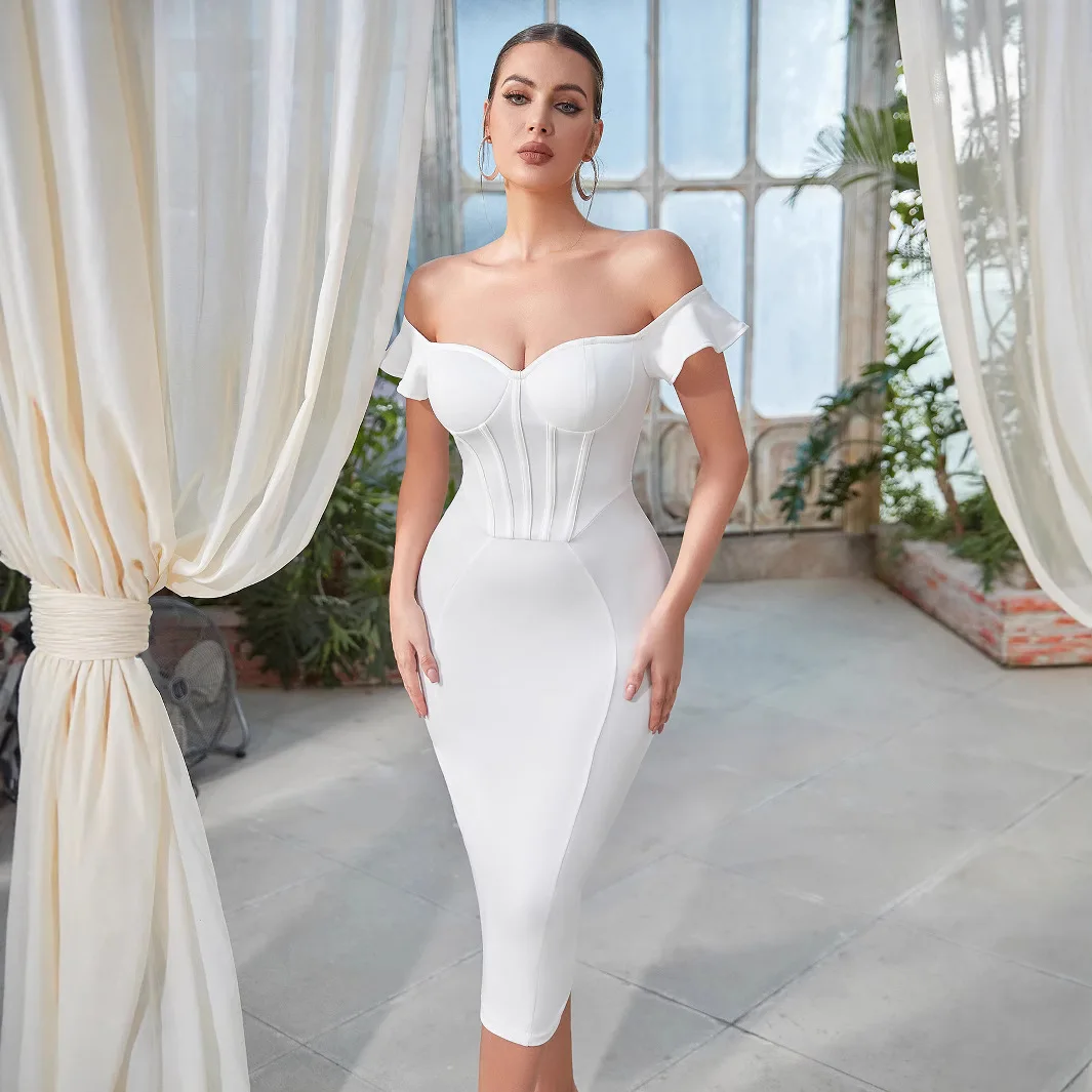 Elegant Pure Color Wrap Dress One Shoulder Evening Gown for Ladies High End Party Fashionable Slim Fit mid Waist No Sleeve
Elegant Pure Color Wrap Dress One Shoulder Evening Gown for Ladies High End Party Fashionable Slim Fit mid Waist No Sleeve