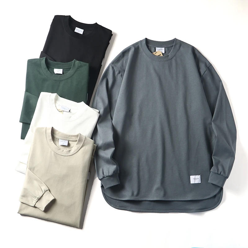 Heavyweight Breathable Pure Cotton Long Sleeve Men's Base Shirt Inner Wear Thickened Autumn Season Couple's Sweatshirt
Heavyweight Breathable Pure Cotton Long Sleeve Men's Base Shirt Inner Wear Thickened Autumn Season Couple's Sweatshirt