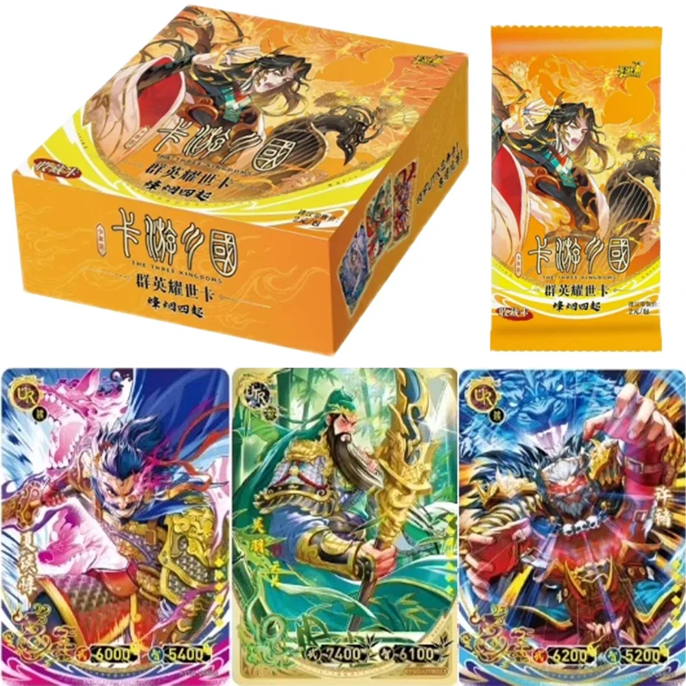 KAYOU Genuine Three Kingdoms Card Heroes of The World Card Youth Aspirations War Smoke Rising Collection Card Toys Gifts
KAYOU Genuine Three Kingdoms Card Heroes of The World Card Youth Aspirations War Smoke Rising Collection Card Toys Gifts