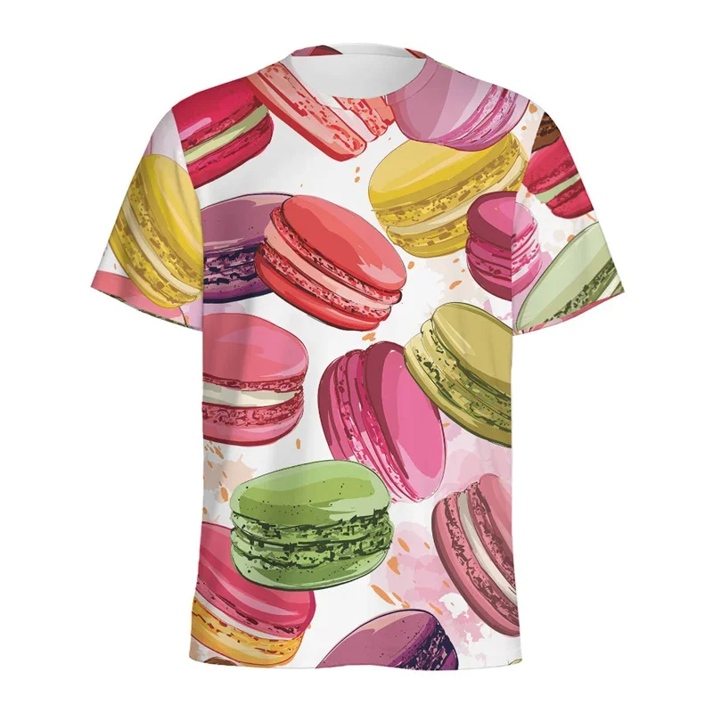 Macaron 3D Printed Large-sized Men T-shirt with Cartoon Food Patterns Sports Quick-drying Breathable Outdoor Street Short-sleeve
Macaron 3D Printed Large-sized Men T-shirt with Cartoon Food Patterns Sports Quick-drying Breathable Outdoor Street Short-sleeve
