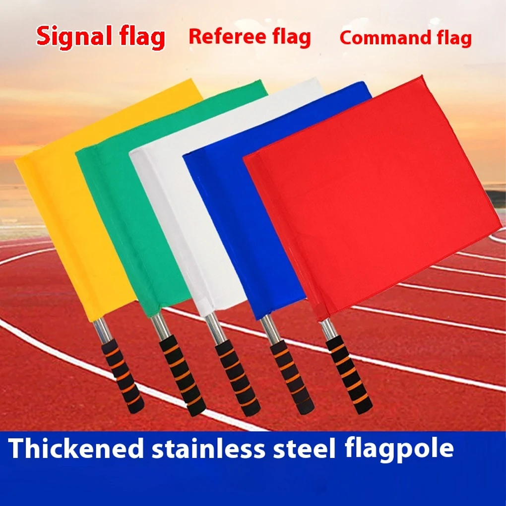 Новый 5 шт., спортивный флаг рефери, легкоатлетический спортивный тренировочный флаг, сигнальные флаги линий, индикатор рефери, командное оборудование, флаг
Новый 5 шт., спортивный флаг рефери, легкоатлетический спортивный тренировочный флаг, сигнальные флаги линий, индикатор рефери, командное оборудование, флаг