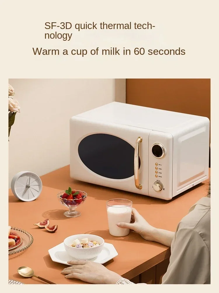 Hot salesMicrowave Oven Home Small Turntable Retro Light Wave Oven Micro-steaming and Baking Machine Multi-function
Hot salesMicrowave Oven Home Small Turntable Retro Light Wave Oven Micro-steaming and Baking Machine Multi-function