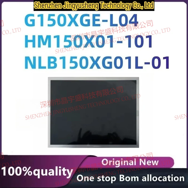 New Original Test LCD SCREEN HM150X01-101 NLB150XG01L-01 G150XGE-L04 15 Inch Integrated Circuits
New Original Test LCD SCREEN HM150X01-101 NLB150XG01L-01 G150XGE-L04 15 Inch Integrated Circuits