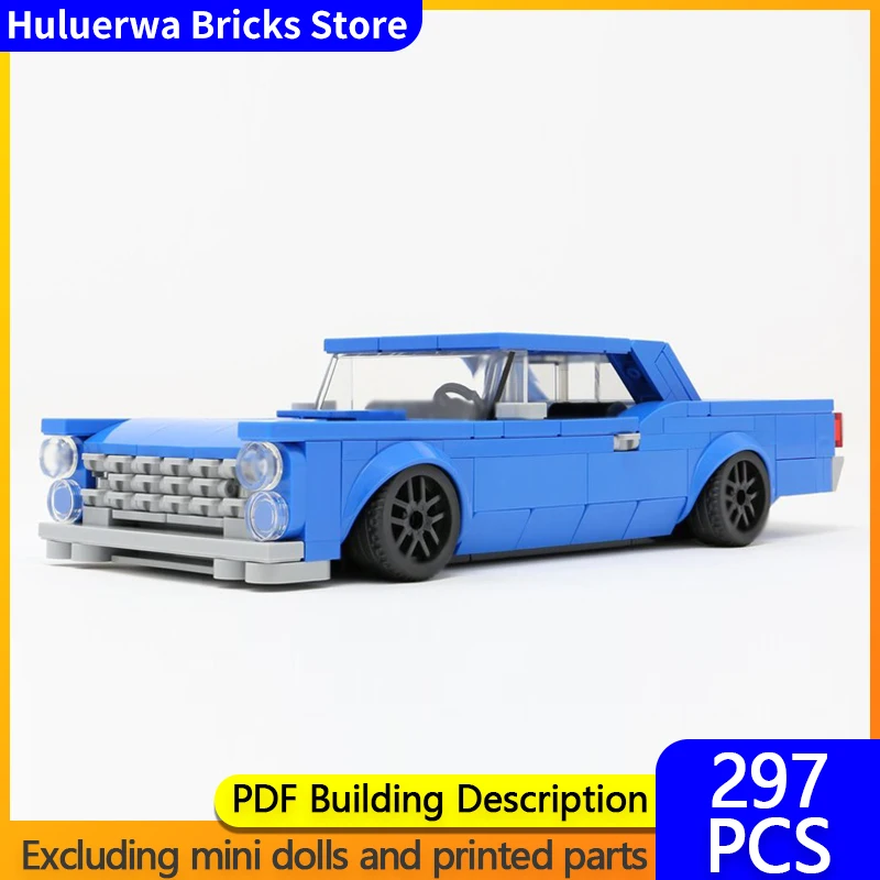 Модель скоростного гоночного автомобиля MOC, строительные кирпичи Galaxie 500, полноразмерный роскошный седан, модульная технология, детские праздничные подарки, игрушечный костюм
Модель скоростного гоночного автомобиля MOC, строительные кирпичи Galaxie 500, полноразмерный роскошный седан, модульная технология, детские праздничные подарки, игрушечный костюм