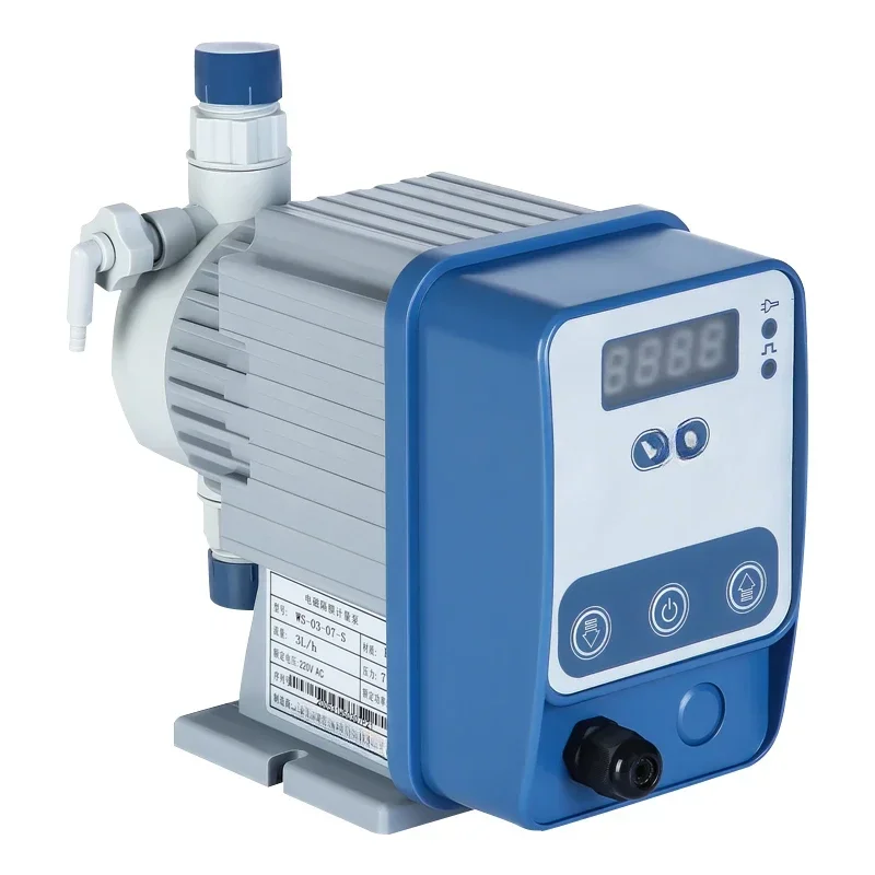Electromagnetic Diaphragm Metering Pump, Dosing Metering Pump, Chlorine Dioxide Dosing Pump, Water Treatment Dosing Pump
Electromagnetic Diaphragm Metering Pump, Dosing Metering Pump, Chlorine Dioxide Dosing Pump, Water Treatment Dosing Pump