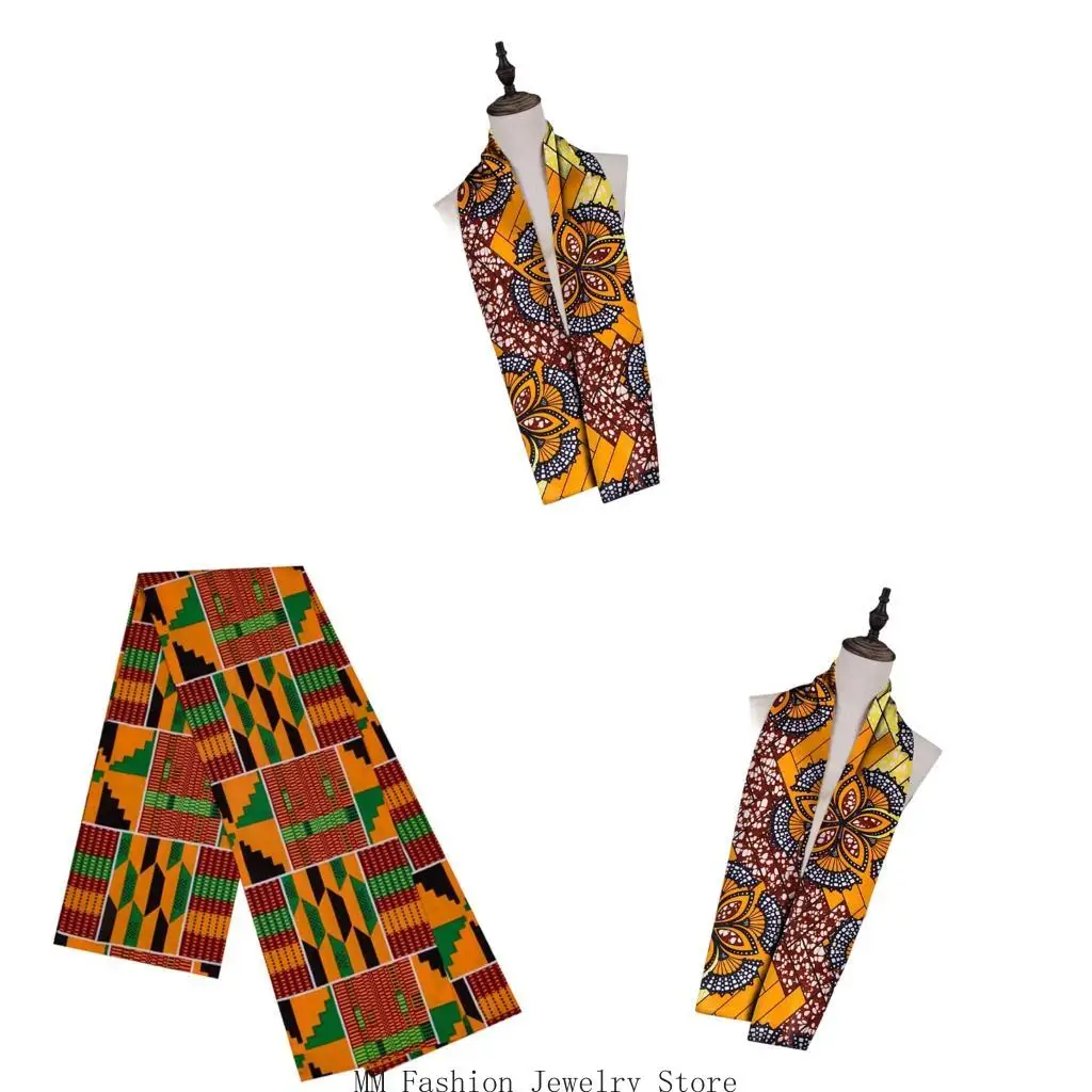 African Kente Print Scarf Stole Sash For Women Men Unisex Fashion Accessory Shawl Cotton Scarf for Black History Month D0UB
African Kente Print Scarf Stole Sash For Women Men Unisex Fashion Accessory Shawl Cotton Scarf for Black History Month D0UB