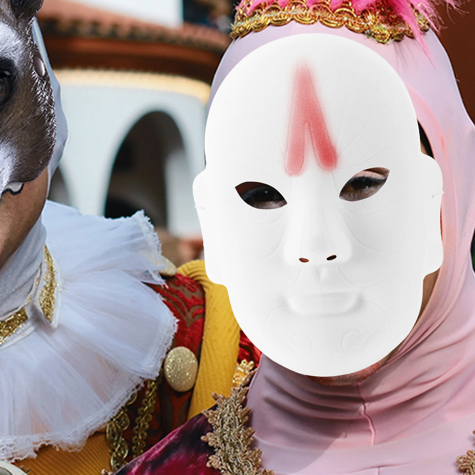6 Pcs Blank Costume Mask Masks White Paper Blank Craft Paintable Unpainted White Craft Masks Face Costume Carnival Props
6 Pcs Blank Costume Mask Masks White Paper Blank Craft Paintable Unpainted White Craft Masks Face Costume Carnival Props