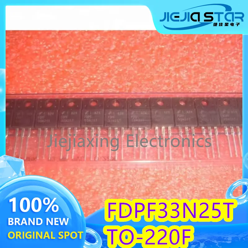 (1/10piece) FDPF33N25T 33N25T 33A 250V TO-220F Triode Field Effect Tube Brand New Original Electronics
(1/10piece) FDPF33N25T 33N25T 33A 250V TO-220F Triode Field Effect Tube Brand New Original Electronics