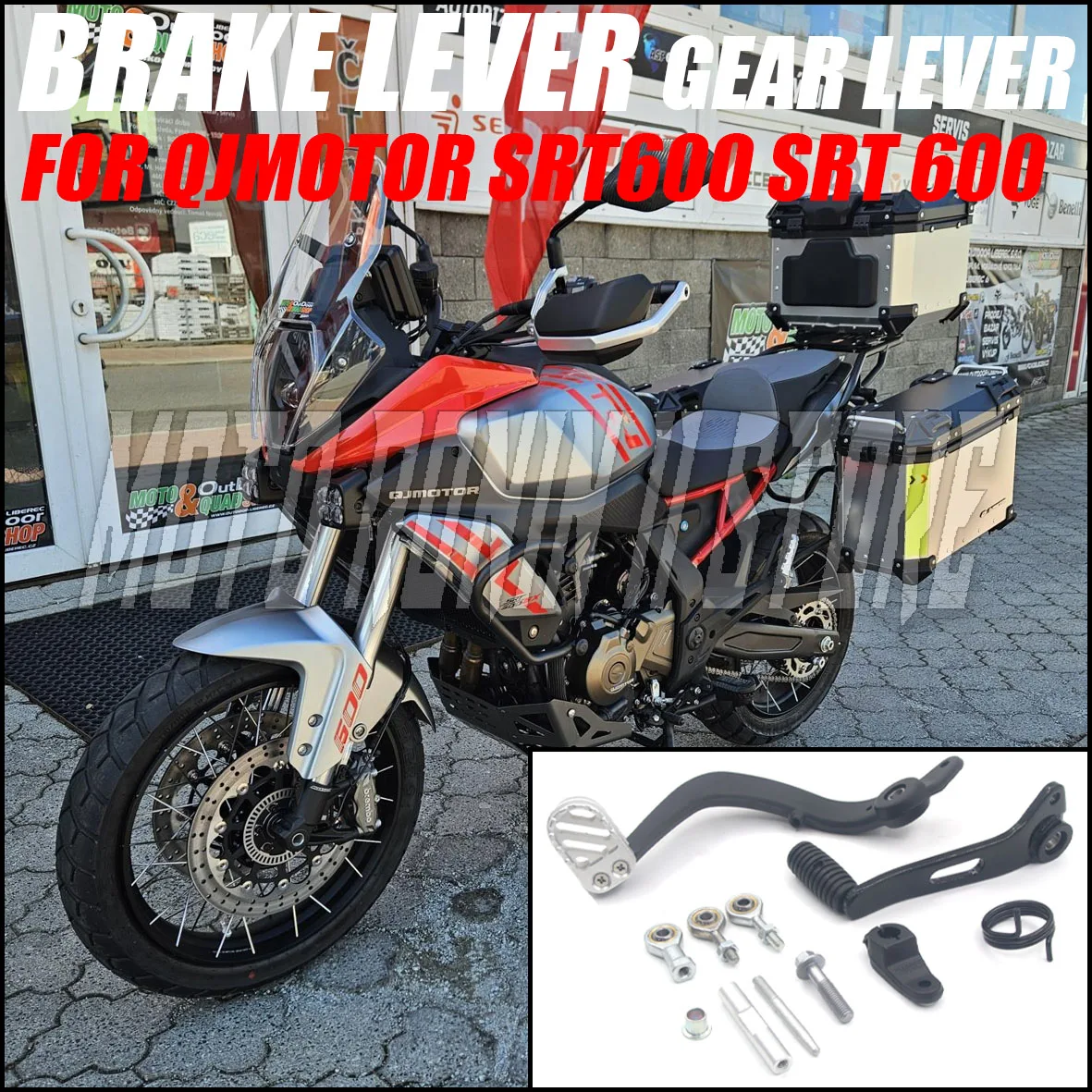 Motorcycle Accessories For QJMOTOR SRT600 SRT 600 Brake Step Rod Brake Lever Rear Brake Pedal Assembly Gear Lever Accessories
Motorcycle Accessories For QJMOTOR SRT600 SRT 600 Brake Step Rod Brake Lever Rear Brake Pedal Assembly Gear Lever Accessories