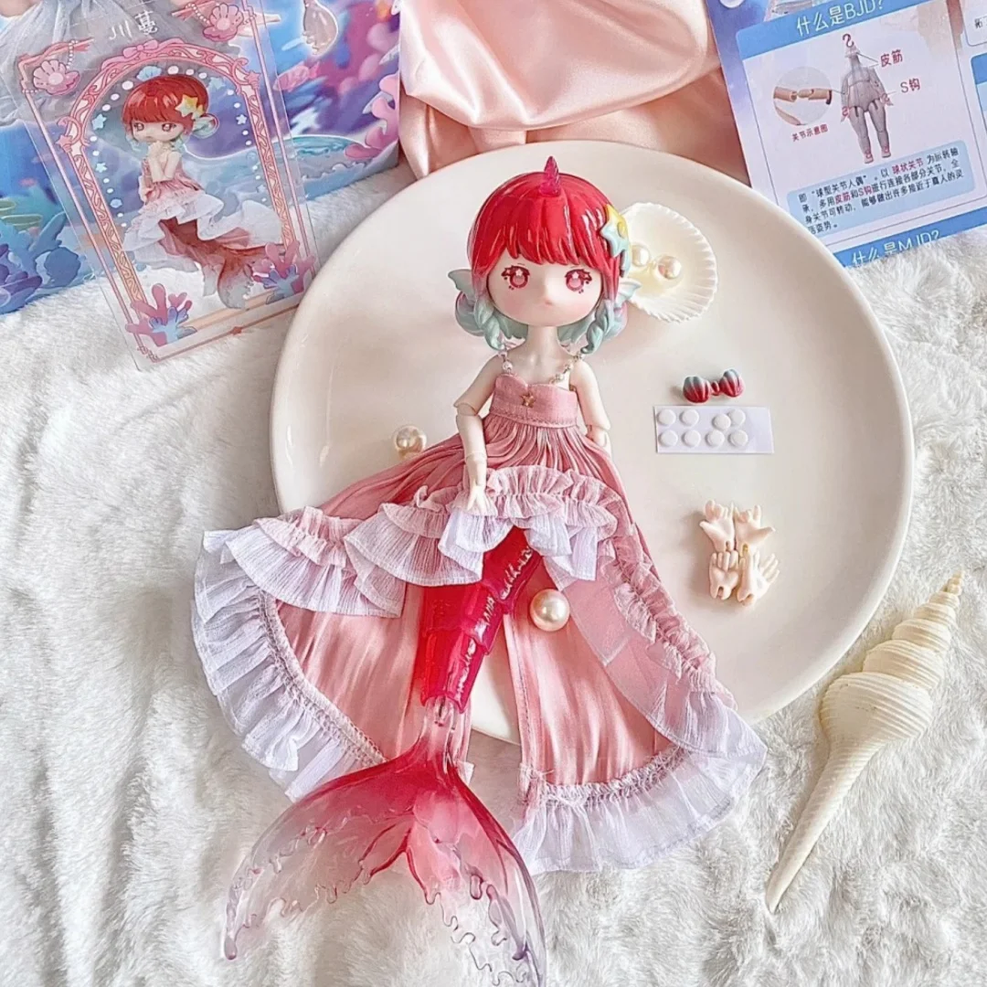 Penny'S Treasure Box, Eucalyptus Coating, Tide Secret Language, 12 Points Bjd Joint, Mobile Mermaid, Mobile Doll, Handmade, Blin
Penny'S Treasure Box, Eucalyptus Coating, Tide Secret Language, 12 Points Bjd Joint, Mobile Mermaid, Mobile Doll, Handmade, Blin