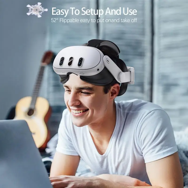 Adjustable Head Strap For Quest 3,Replacement For Quest 3 Elite Strap Accessories Enhanced Support
Adjustable Head Strap For Quest 3,Replacement For Quest 3 Elite Strap Accessories Enhanced Support