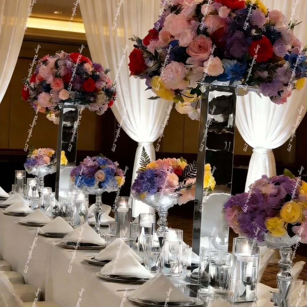 3-10 шт.) 21-120 см) Роскошная подставка для свадебных украшений, блестящая серебряная золотая стойка для цветочных композиций, подставка для высокого стола, центральные части цветов
3-10 шт.) 21-120 см) Роскошная подставка для свадебных украшений, блестящая серебряная золотая стойка для цветочных композиций, подставка для высокого стола, центральные части цветов