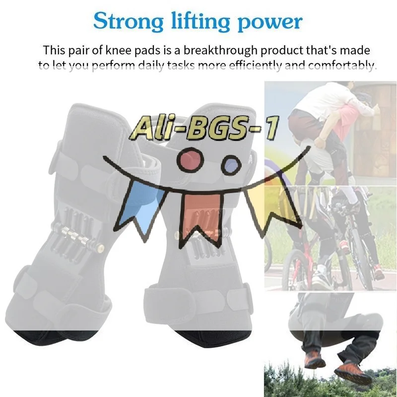 Knee Power Support Booster, Joint Protection with Strong Rebound, Reduces Soreness for Squats, Climbing & Training
Knee Power Support Booster, Joint Protection with Strong Rebound, Reduces Soreness for Squats, Climbing & Training