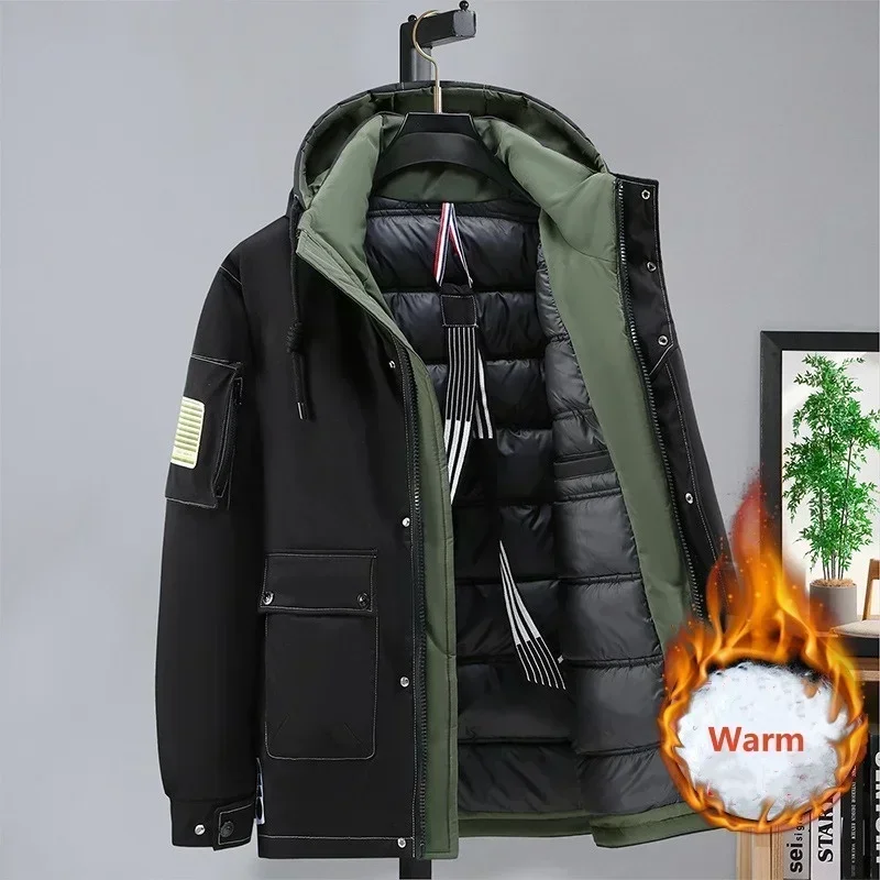 Зимние парки мужские, очень большие размеры 7XL, 8XL, утепленные, с капюшоном, черные, для активного отдыха, пуховики, хлопковые куртки
Зимние парки мужские, очень большие размеры 7XL, 8XL, утепленные, с капюшоном, черные, для активного отдыха, пуховики, хлопковые куртки