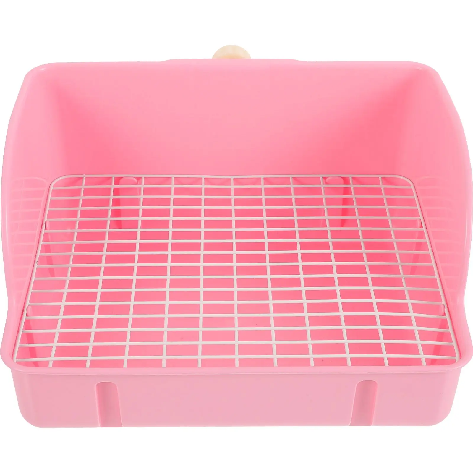 Rabbit Toilet Small Pan Pink Plastic Durable Sided Fence Prevent Splashing Easy Clean Detachable Grids Puppy Hamster
Rabbit Toilet Small Pan Pink Plastic Durable Sided Fence Prevent Splashing Easy Clean Detachable Grids Puppy Hamster