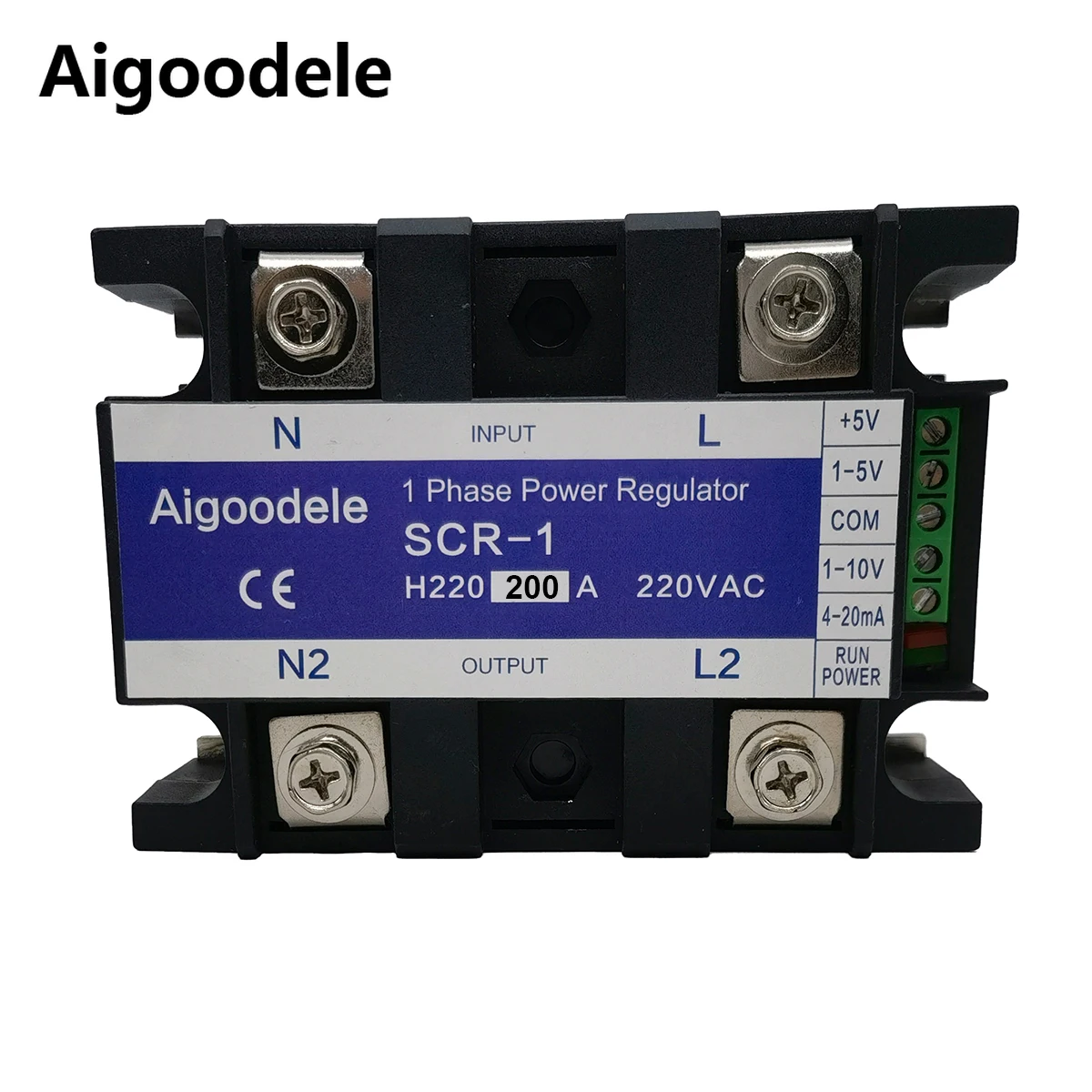 200A Single-phase AC Voltage Regulating Module, with Built-in overheat Protection and Strong Anti-interference Capability
200A Single-phase AC Voltage Regulating Module, with Built-in overheat Protection and Strong Anti-interference Capability