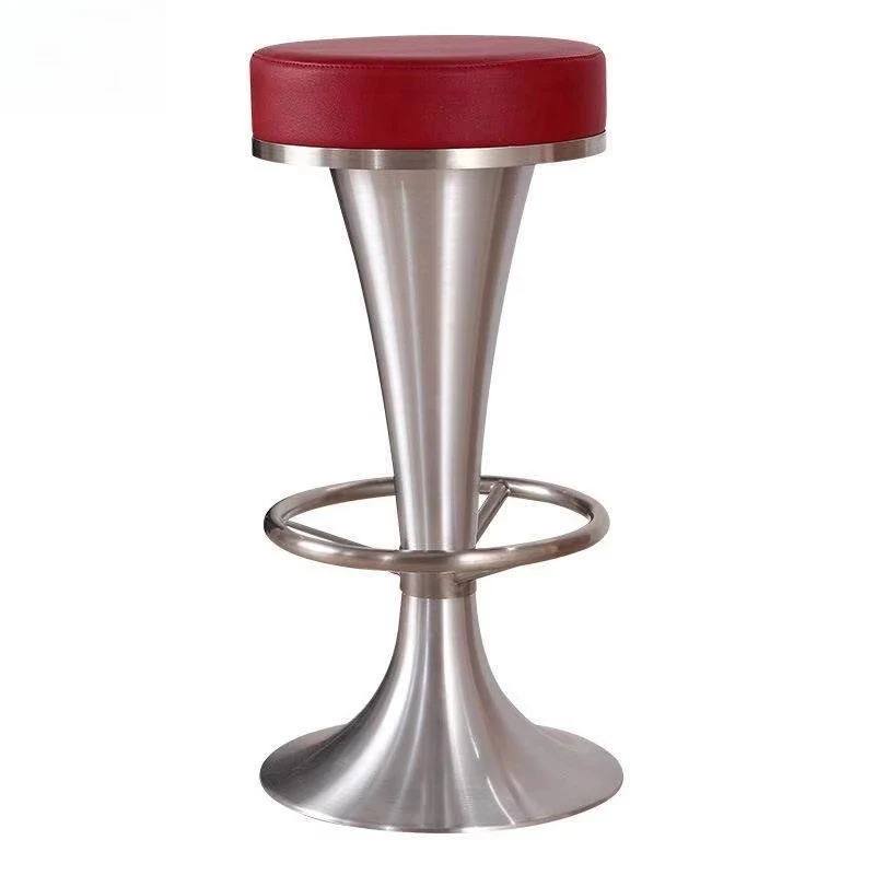 American vintage stainless steel bar stools replace bar tables
American vintage stainless steel bar stools replace bar tables