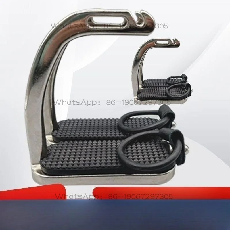 Equestrian Stirrup Non-slip Pad Thickened Anti-drop Rider Riding Obstacle Training Saddle Electroplating
Equestrian Stirrup Non-slip Pad Thickened Anti-drop Rider Riding Obstacle Training Saddle Electroplating