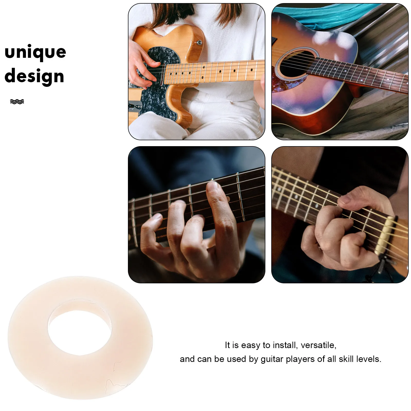 1 Set Of Portable Guitar Tuner Washer Replaceable Small Spacer With Screws For Tuning Peg Gasket Maintenance Tool Accessory
1 Set Of Portable Guitar Tuner Washer Replaceable Small Spacer With Screws For Tuning Peg Gasket Maintenance Tool Accessory