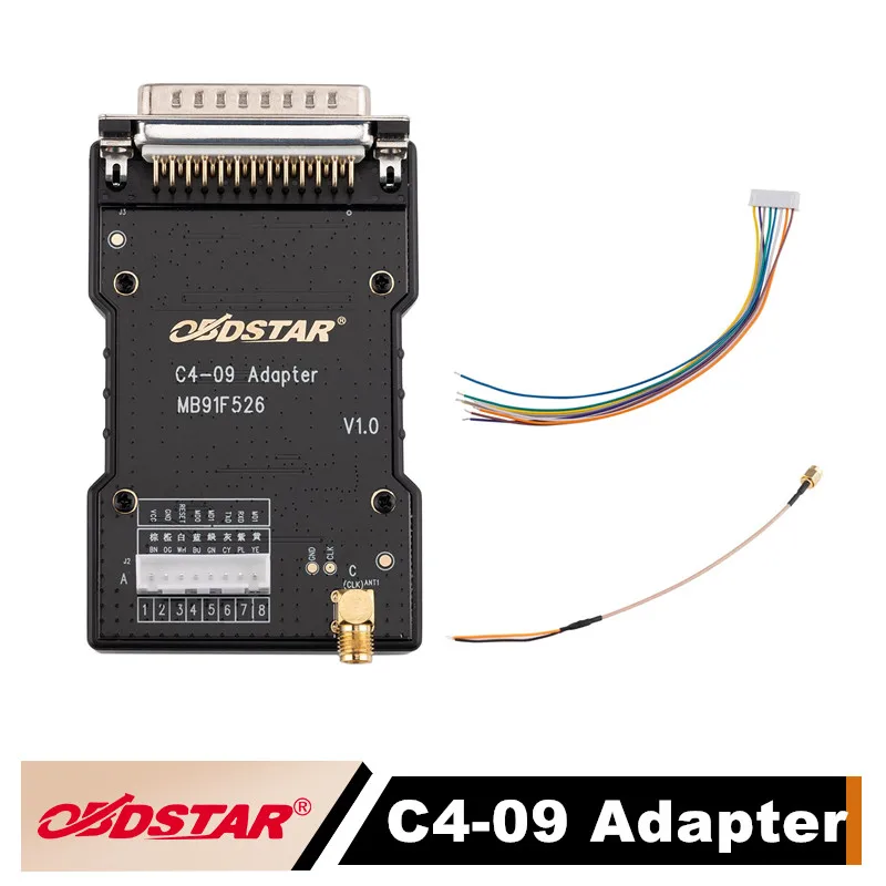 New OBDSTAR C4-09 (MB91F526) Adapter Kit Use with OBDSTAR X300 Classic G3 / DC706
New OBDSTAR C4-09 (MB91F526) Adapter Kit Use with OBDSTAR X300 Classic G3 / DC706