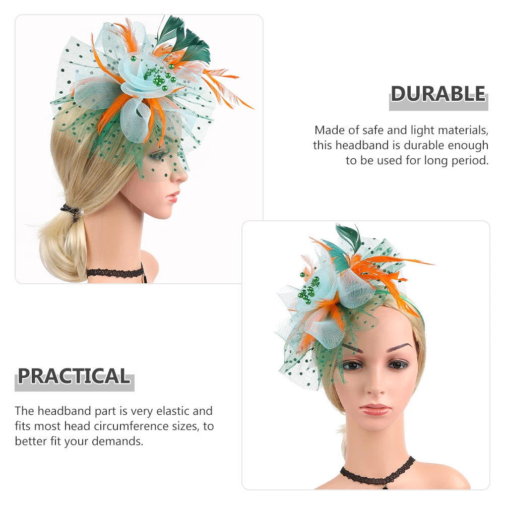 Color-blocked Headband Artificial Hair Flower Elastic Headwear Party Banquet Wedding Tea Fascinator Hat Lightweight
Color-blocked Headband Artificial Hair Flower Elastic Headwear Party Banquet Wedding Tea Fascinator Hat Lightweight