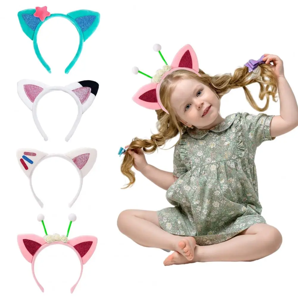 Hair Hoop with Cat Ears Plush Sequins Cat Ears Hair Hoop Versatile Party Decoration Birthday Supplies for Cat Lovers Ear Theme
Hair Hoop with Cat Ears Plush Sequins Cat Ears Hair Hoop Versatile Party Decoration Birthday Supplies for Cat Lovers Ear Theme