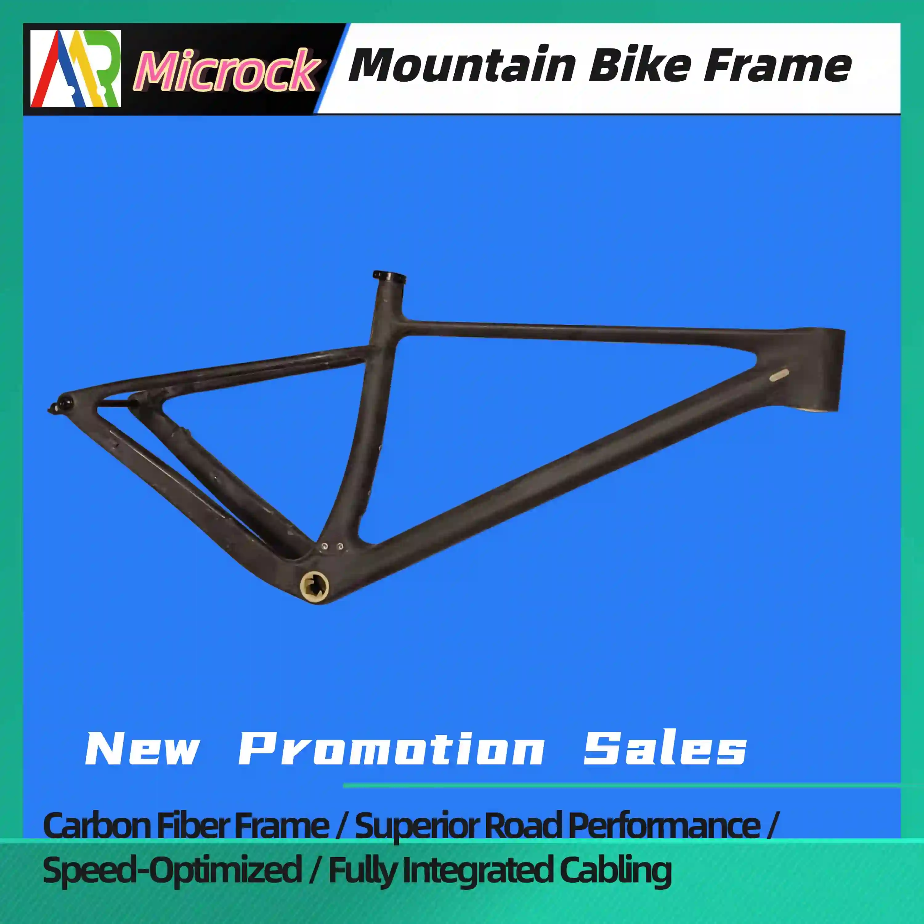 MICROCK COLORS BIG Top Quality T1100 Carbon Fiber HT MTB Bike FrameBoost 148x12mm UDH Hanger 29er or 27.5er
MICROCK COLORS BIG Top Quality T1100 Carbon Fiber HT MTB Bike FrameBoost 148x12mm UDH Hanger 29er or 27.5er