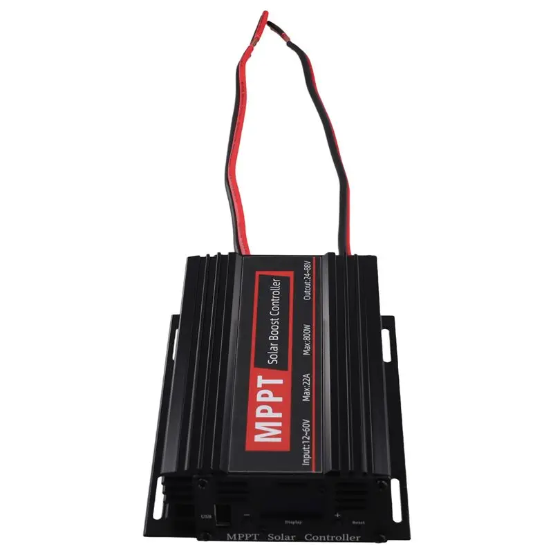 [NEW A09R!】 MPPT Booster Solar Controller 22A 800W For Lithium Gel AGM 12V-60V Input Step-Up 24-88V Charging Solar For P
[NEW A09R!】 MPPT Booster Solar Controller 22A 800W For Lithium Gel AGM 12V-60V Input Step-Up 24-88V Charging Solar For P