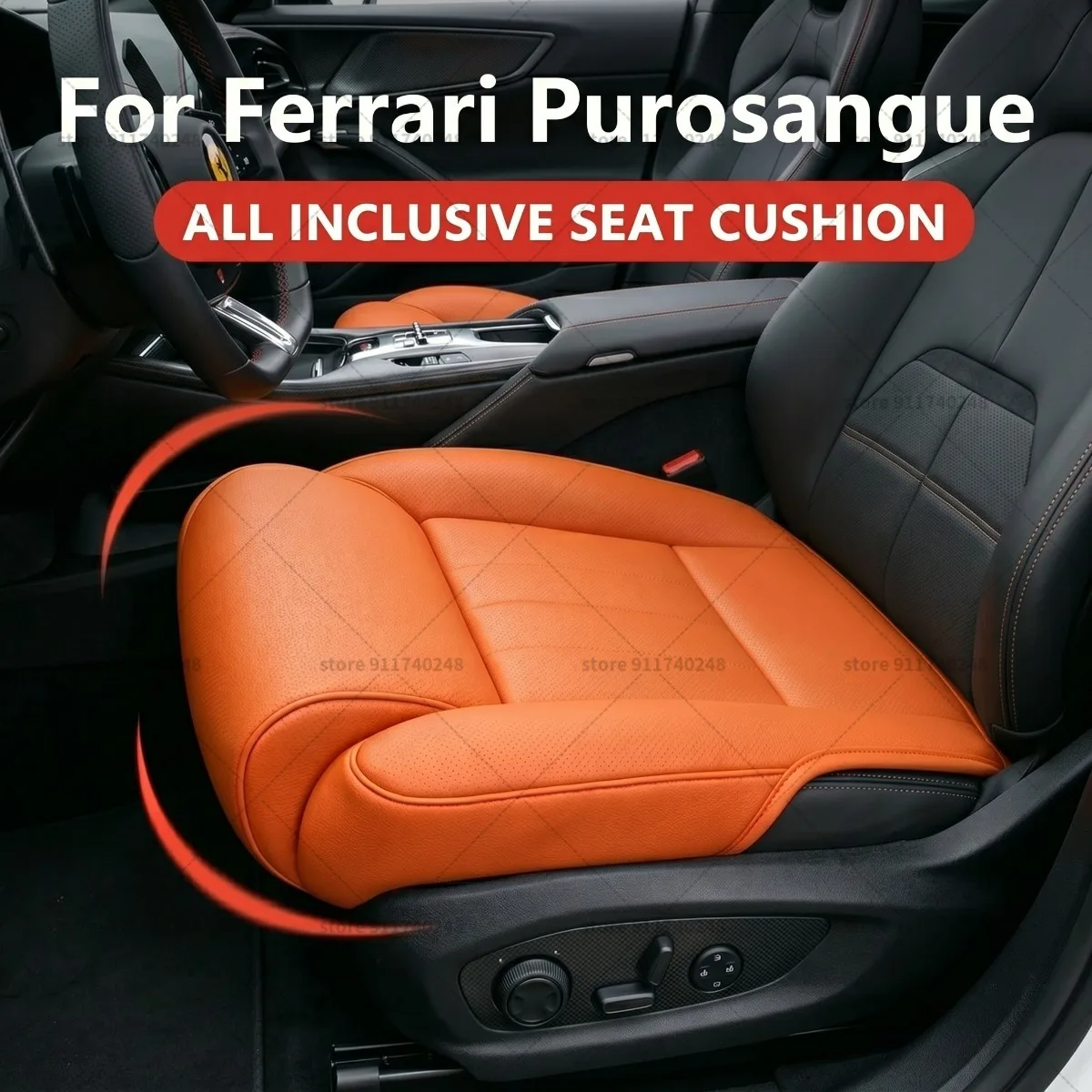 For Ferrari Purosangue Seat Leg Support Extension Cushion Thigh Support Pillow Memory Foam Leather Extender Interior Accessories
For Ferrari Purosangue Seat Leg Support Extension Cushion Thigh Support Pillow Memory Foam Leather Extender Interior Accessories