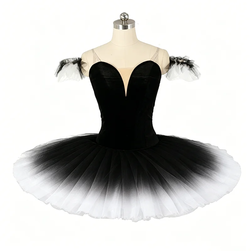 Ak11 layers Black and white gradient platter tutu Without Decoration Platter Tutu Adult Professional Pancake ballet costume 9111
Ak11 layers Black and white gradient platter tutu Without Decoration Platter Tutu Adult Professional Pancake ballet costume 9111