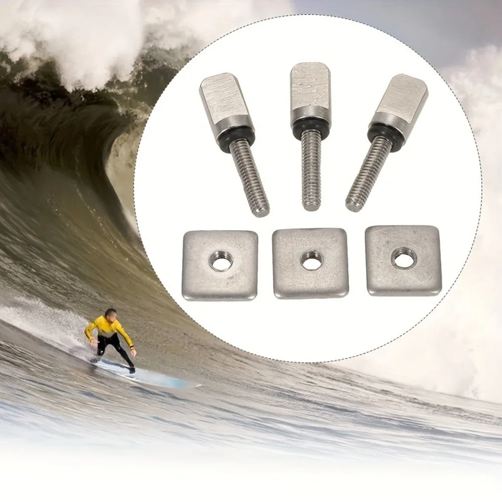 Fin Installation Fin Screws Outdoor Water Activities 0-Type Washer Easy Installation Marine Resistant For Surfboards
Fin Installation Fin Screws Outdoor Water Activities 0-Type Washer Easy Installation Marine Resistant For Surfboards