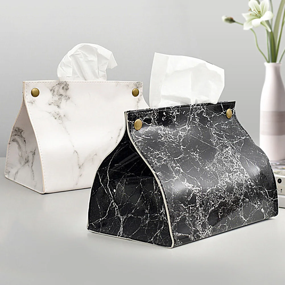 Marble Pattern Tissue Box Cover White PU Home Car Office Premium Material Storage Case Paper Towel Dispenser Napkin
Marble Pattern Tissue Box Cover White PU Home Car Office Premium Material Storage Case Paper Towel Dispenser Napkin