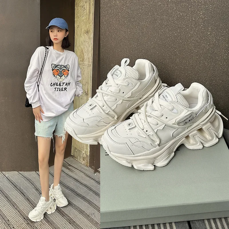 Krasovki 6cm Platform Wedge Chunky Sneakers Women Summer Breathable Fashion Hollow Fashion Air Mesh Genuine Leather Lasies Shoes
Krasovki 6cm Platform Wedge Chunky Sneakers Women Summer Breathable Fashion Hollow Fashion Air Mesh Genuine Leather Lasies Shoes