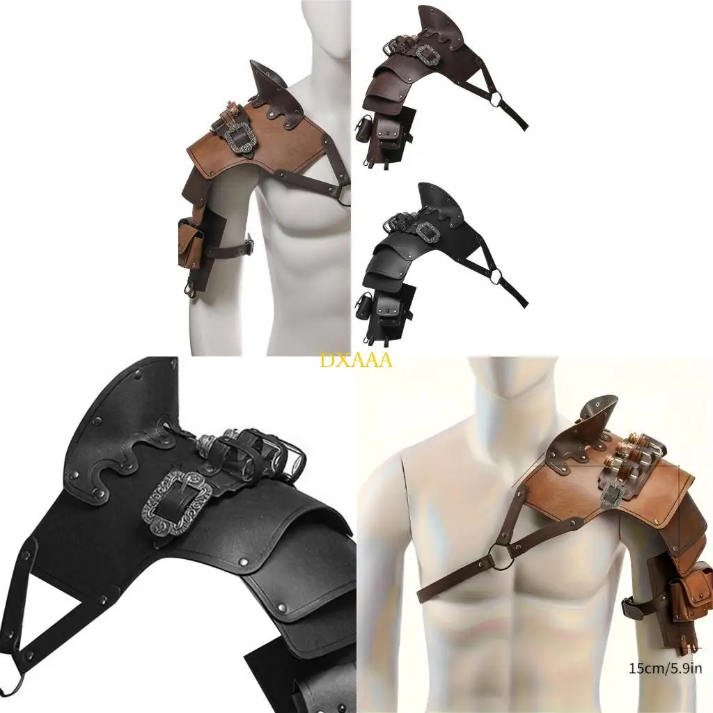 DXAA Leather Single Pauldron Shoulder Armour Medieval Knight Costume Cosplay
DXAA Leather Single Pauldron Shoulder Armour Medieval Knight Costume Cosplay