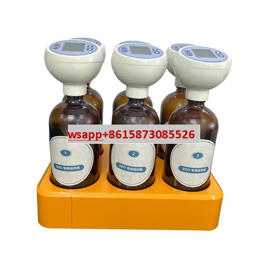 BOD analyzer for 5-day biochemical oxygen demand, free pressure difference, wastewater analysis
BOD analyzer for 5-day biochemical oxygen demand, free pressure difference, wastewater analysis