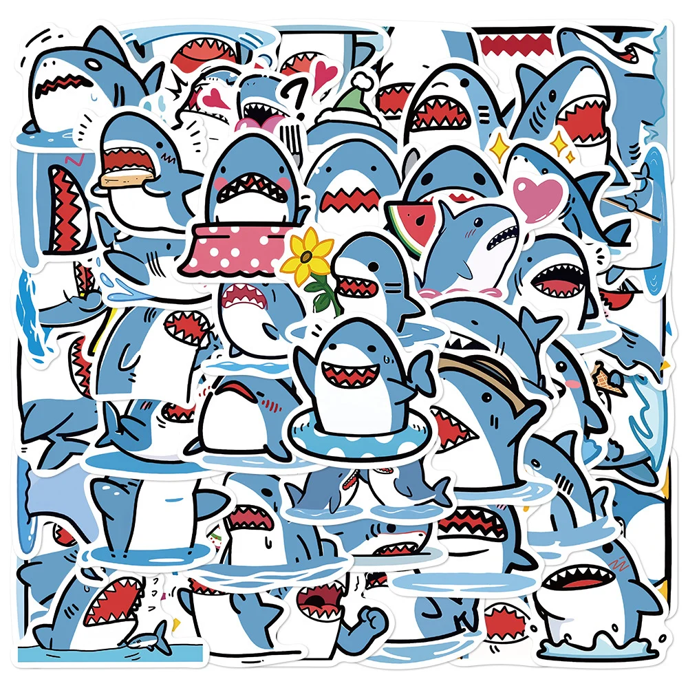 10/30/50Pcs Cartoon Cute Funny Shark Stickers Kawaii Meme Aesthetic Waterproof Decals Graffiti Diary Sticker for Kids Toys Gifts
10/30/50Pcs Cartoon Cute Funny Shark Stickers Kawaii Meme Aesthetic Waterproof Decals Graffiti Diary Sticker for Kids Toys Gifts