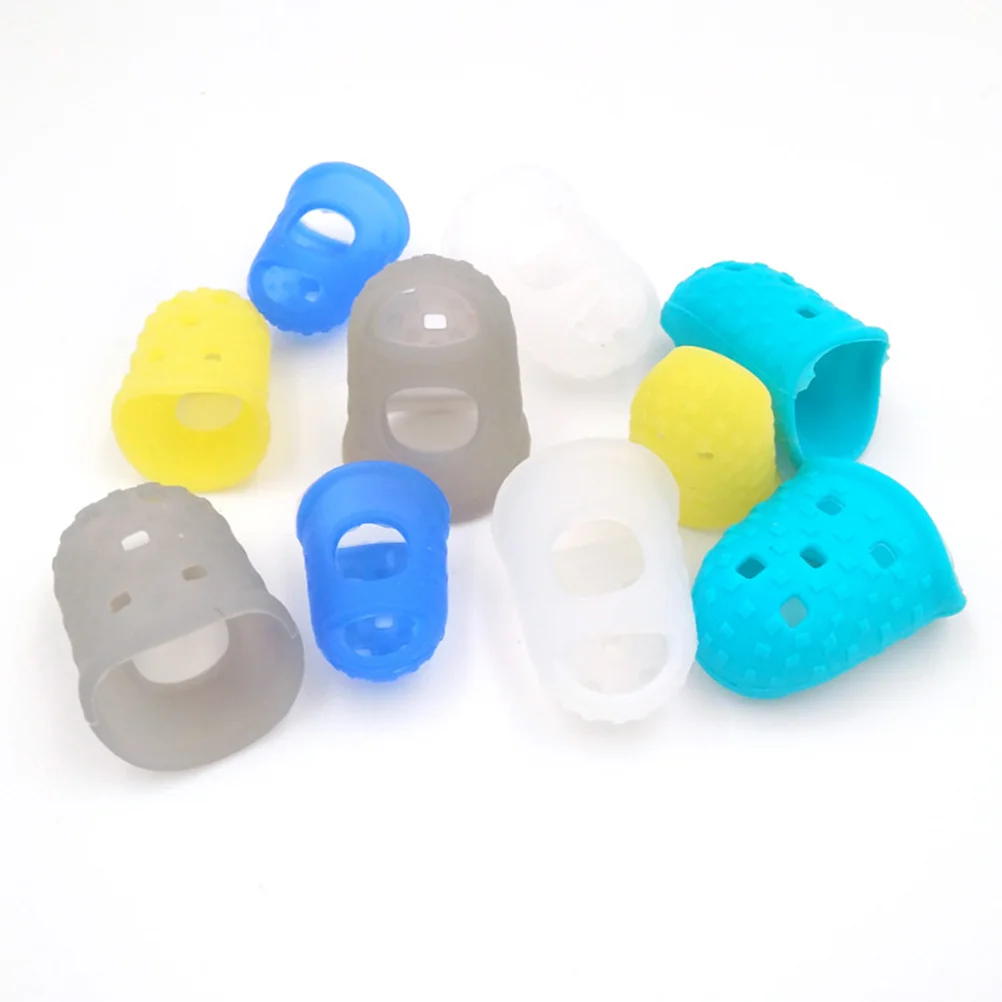 10 Pcs Finger Guards for Guitar Fingertip Protector Protectors Silicone Guitars
10 Pcs Finger Guards for Guitar Fingertip Protector Protectors Silicone Guitars
