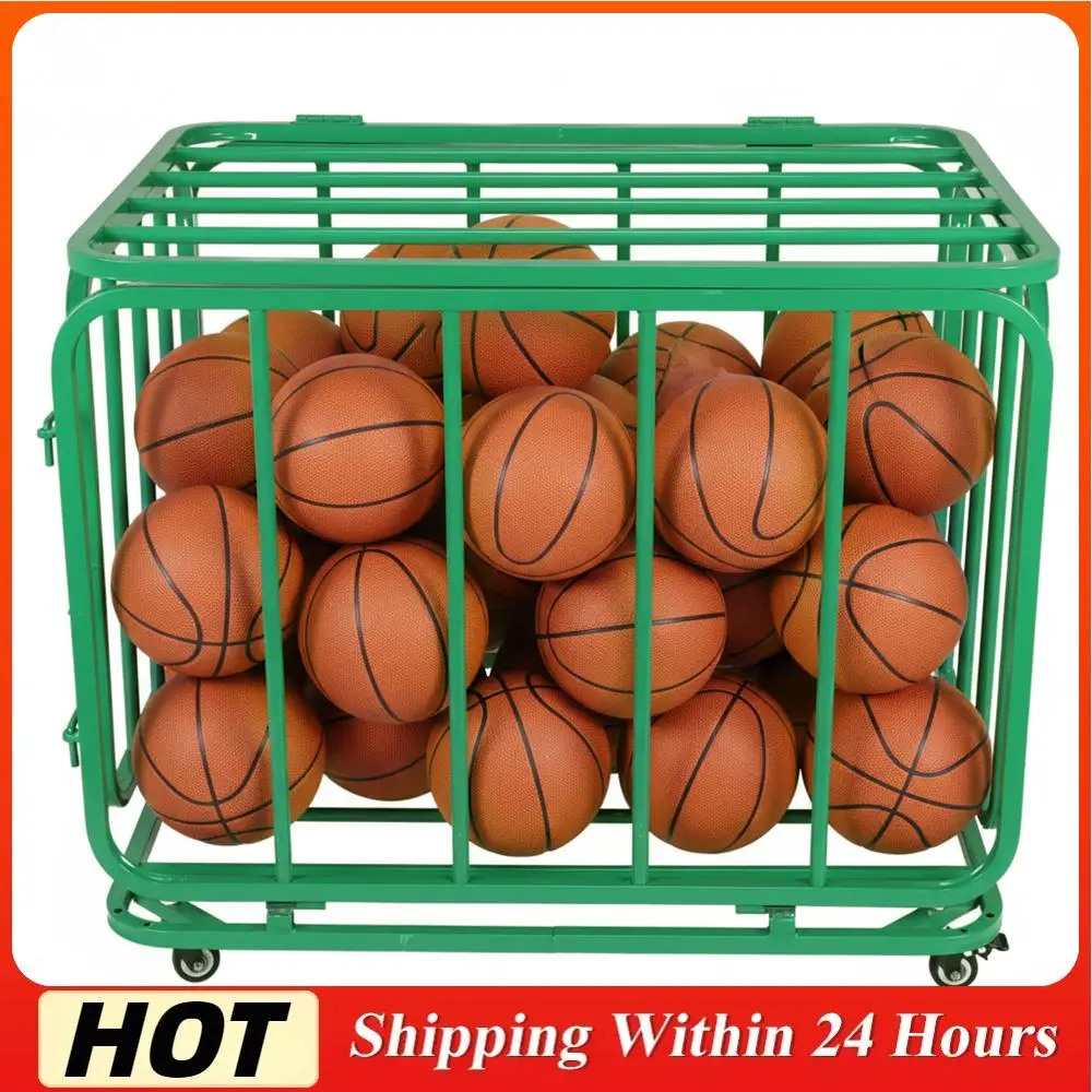 Basketball Or Volleyball Storage Ball Cart with Wheels & Lid Rolling Sports Ball Storage Cart for School Garage Basement Gym
Basketball Or Volleyball Storage Ball Cart with Wheels & Lid Rolling Sports Ball Storage Cart for School Garage Basement Gym