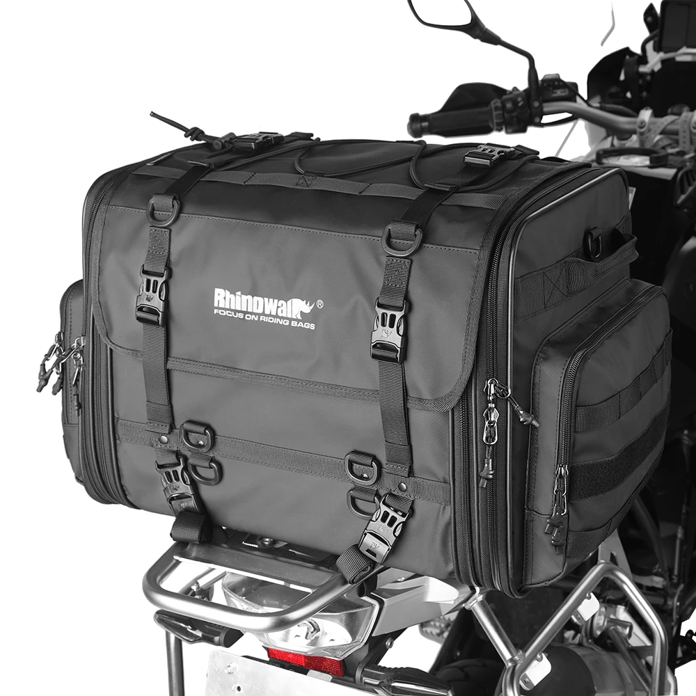 For Rhinowalk Deluxe 60-80L Hide-Away Tail Motorcycle Luggage Bag Accessory for Motor Tour & Saddlebags
For Rhinowalk Deluxe 60-80L Hide-Away Tail Motorcycle Luggage Bag Accessory for Motor Tour & Saddlebags