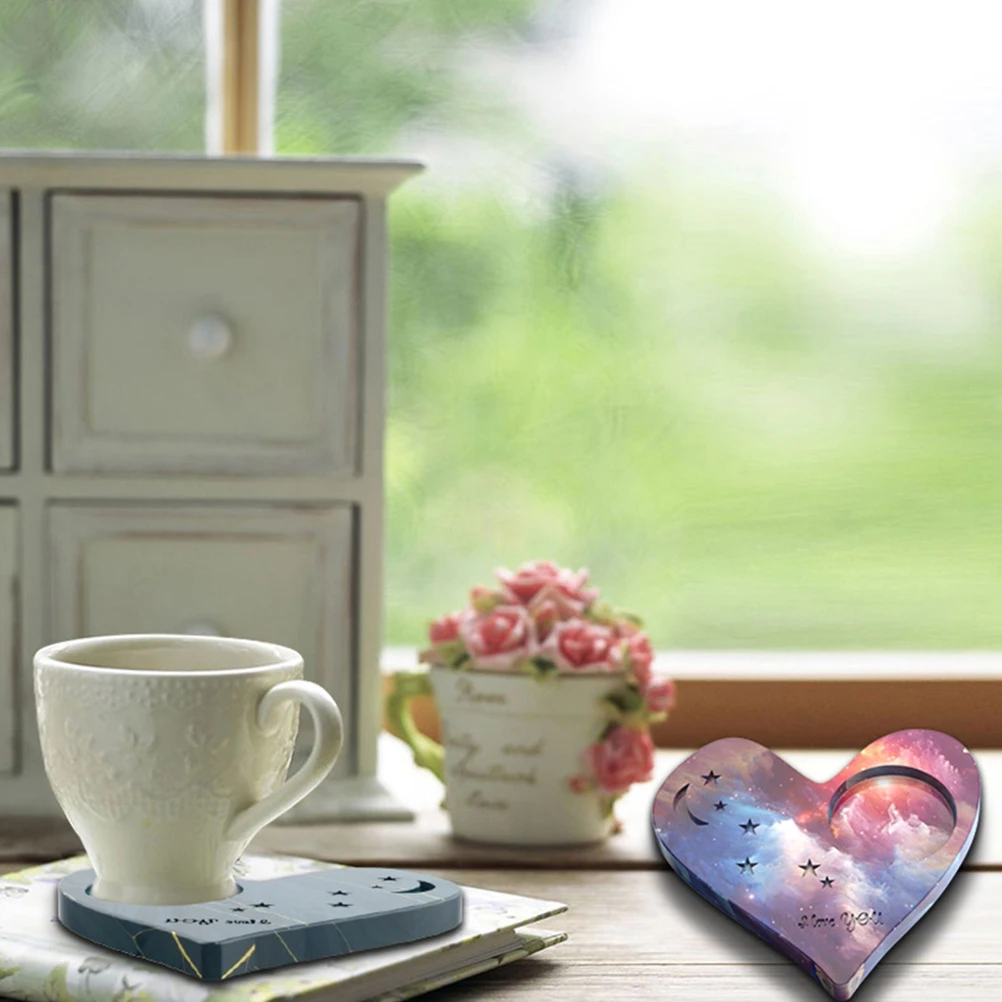 Heart Shaped Coaster Mold Silicone DIY Manual Creative Crystal Epoxy Easy Clean Cup Coaster Simple Storage Mold
Heart Shaped Coaster Mold Silicone DIY Manual Creative Crystal Epoxy Easy Clean Cup Coaster Simple Storage Mold