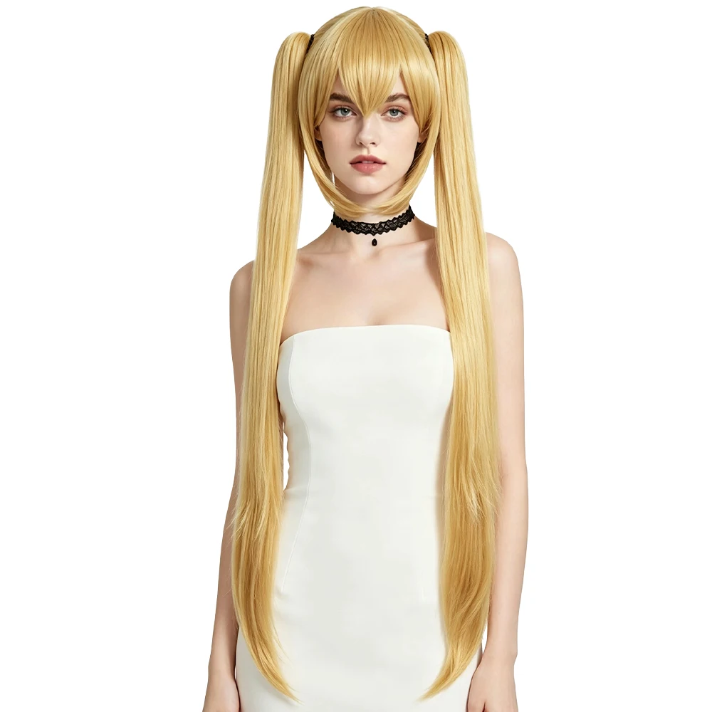 Blonde Miku Cosplay Wig 120cm Long Straight Wig For Women with 2 Detachable Clip-on Ponytails Heat Resistant Synthetic Anime Wig
Blonde Miku Cosplay Wig 120cm Long Straight Wig For Women with 2 Detachable Clip-on Ponytails Heat Resistant Synthetic Anime Wig