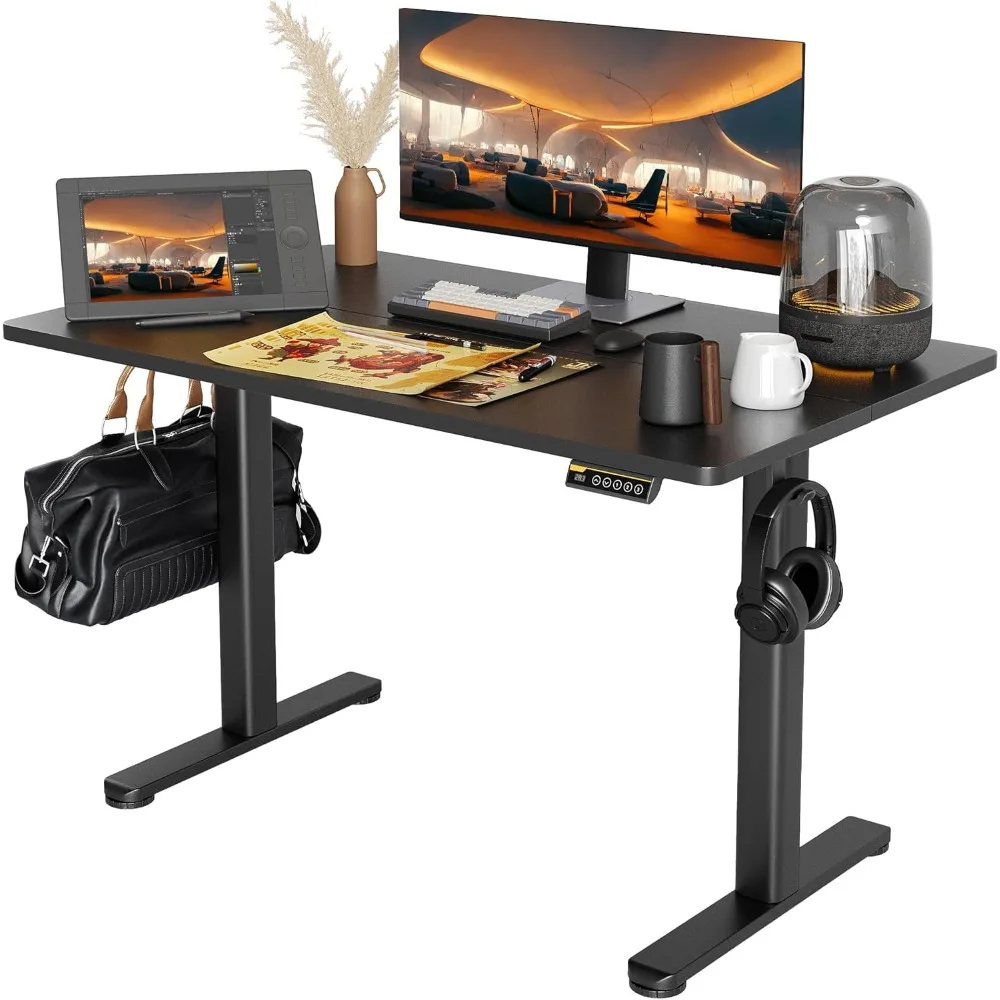 Electric Standing Desk, Adjustable Height with 3 Memory Presets, 48x24 Inch Sit Stand with Splice Board for Home Office Compute
Electric Standing Desk, Adjustable Height with 3 Memory Presets, 48x24 Inch Sit Stand with Splice Board for Home Office Compute