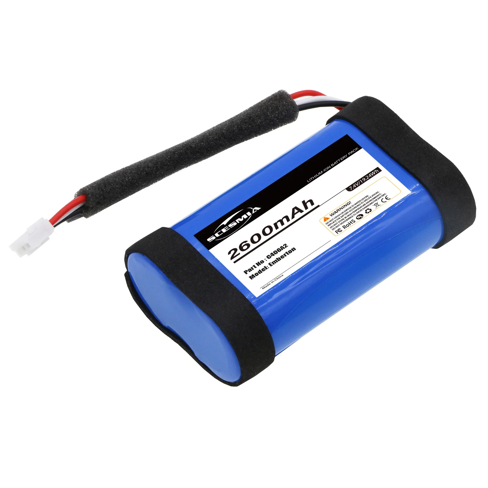 2600mAh/3350mAh Speaker Battery C406A2 for Marshall Emberton, 1001908, 1005696 + Tool and Gifts
2600mAh/3350mAh Speaker Battery C406A2 for Marshall Emberton, 1001908, 1005696 + Tool and Gifts