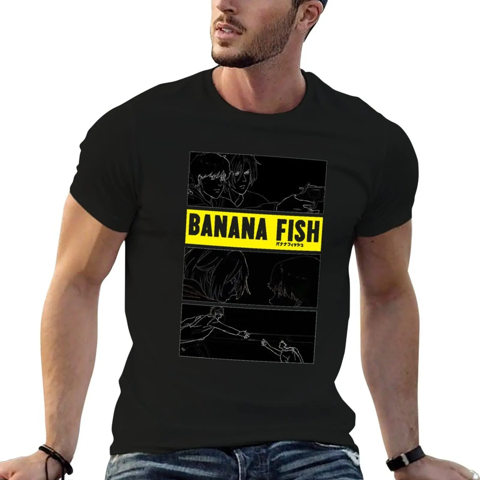 Banana Fish - Snapshots on Dark T-Shirt t shirts with prints t shirts for man cotton soft T-Shirt
Banana Fish - Snapshots on Dark T-Shirt t shirts with prints t shirts for man cotton soft T-Shirt