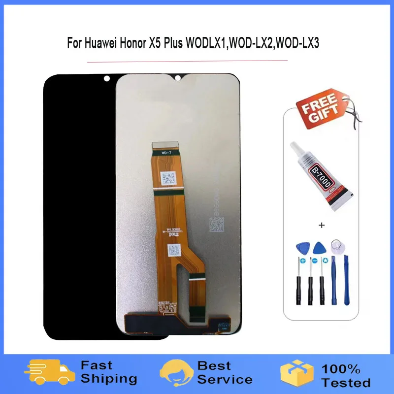 Original 100% Tested Display For Honor X5 Plus LCD Display Touch Screen For HONOR X5 Plus WOD-LX1, WOD-LX2, WOD-LX3 Display
Original 100% Tested Display For Honor X5 Plus LCD Display Touch Screen For HONOR X5 Plus WOD-LX1, WOD-LX2, WOD-LX3 Display