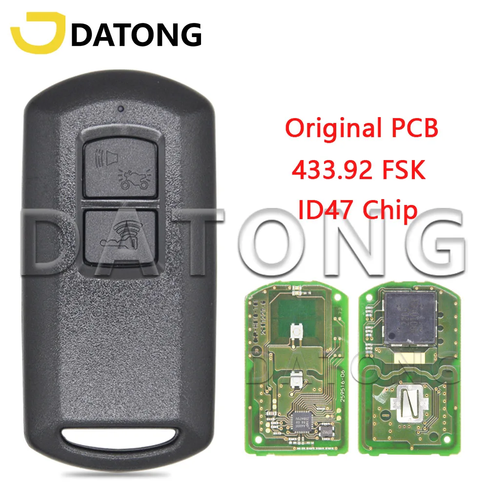 Datong World Motorcycle Control Key For Honda K1F K2F K12 K59 K66 Universal Original PCB ID47 Chip 433MHz Smart Card
Datong World Motorcycle Control Key For Honda K1F K2F K12 K59 K66 Universal Original PCB ID47 Chip 433MHz Smart Card