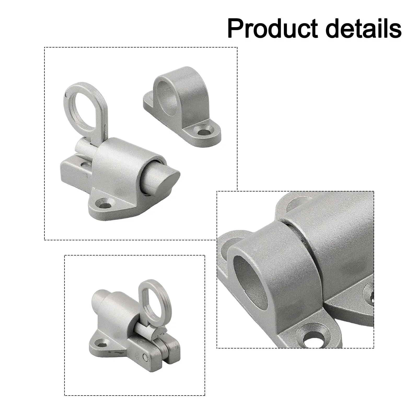 1 комплект болтов с защелкой, простой в установке комплект, высокое качество, алюминиевый сплав 58 x 44 мм, подходит для дома, отскок кольца
1 комплект болтов с защелкой, простой в установке комплект, высокое качество, алюминиевый сплав 58 x 44 мм, подходит для дома, отскок кольца